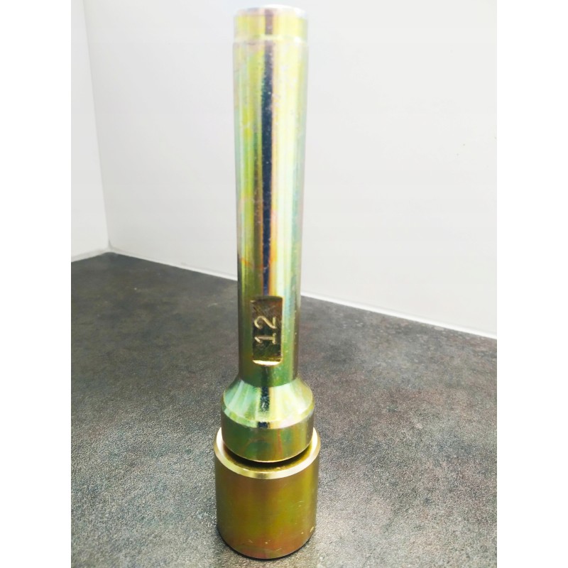 Crimping tool for round tarpaulin holes, diameter 12 mm