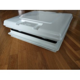 Roof window 50x50 fiamma roller blind, mosquito net, camper