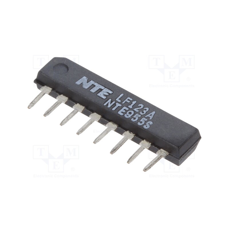 1 pcs x NTE Electronics - NTE955S - IC: peripheral circuit, RC timer, SIP8, 4.5÷16VDC, Ch: 1