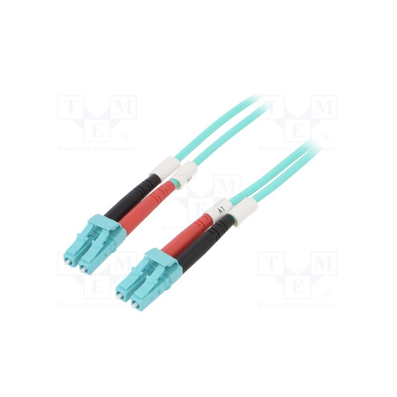 1 pcs x DIGITUS - DK-2533-20/3 - Fiber patch cord, OM3, LC/UPC,both sides, 20m, LSZH, turquoise