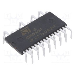 1 pcs x STMicroelectronics - STGIPN3H60AT - IC: driver, IGBT three-phase bridge,NTC thermistor, SLLIMM nano