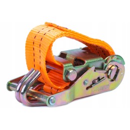 Set of 4x trailer load securing straps 3m 25mm 1t trailer straps