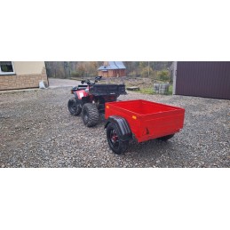 Set of fenders for a car trailer, flat 13 14, wheel arches 71 32 cm