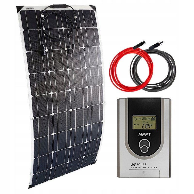 Solar panel kit flexible 100w usb