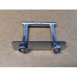 Load securing bracket 2000 kg angled eye
