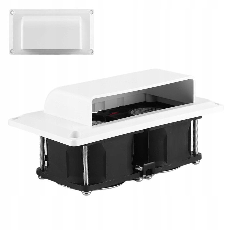 Side exhaust fan for camper trailer 12v