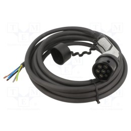 1 pcs x PHOENIX CONTACT - 1013068 - Cable: eMobility, 1x0.5mm2,5x6mm2, 480V, 26.6kW, IP44, 7m, 32A
