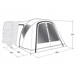 Outwell lakecrest camper tent