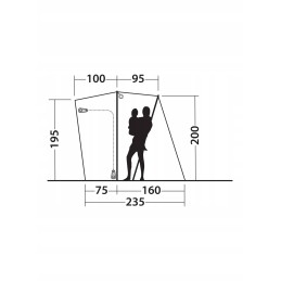 Outwell lakecrest camper tent
