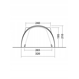Outwell lakecrest camper tent