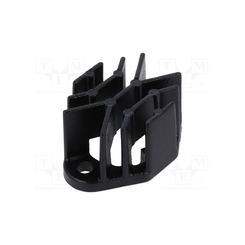 1 pcs x SEIFERT ELECTRONIC - KL-176/SWL - Heatsink: cast, grilled, TO3, black, L: 40mm, W: 27mm, H: 19.1mm