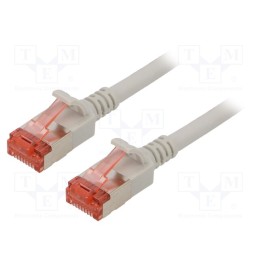 1 pcs x DIGITUS - DK-1624-070S - Patch cord, U/FTP, 6, stranded, Cu, LSZH, grey, 7m, 28AWG, shielded