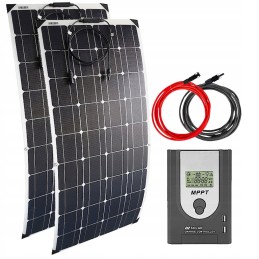 Solar panel solar kit 2x 100w controller