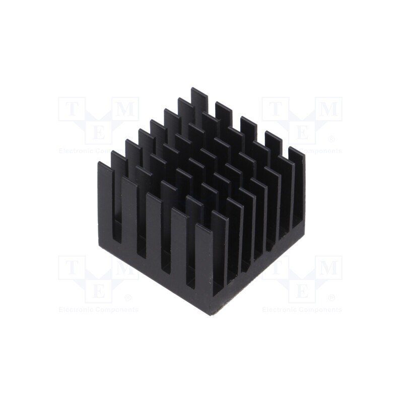 1 pcs x Advanced Thermal Solutions - ATS-55250R-C1-R0 - Heatsink: extruded, grilled, BGA, black, L: 25mm, W: 25mm, H: 19.5mm
