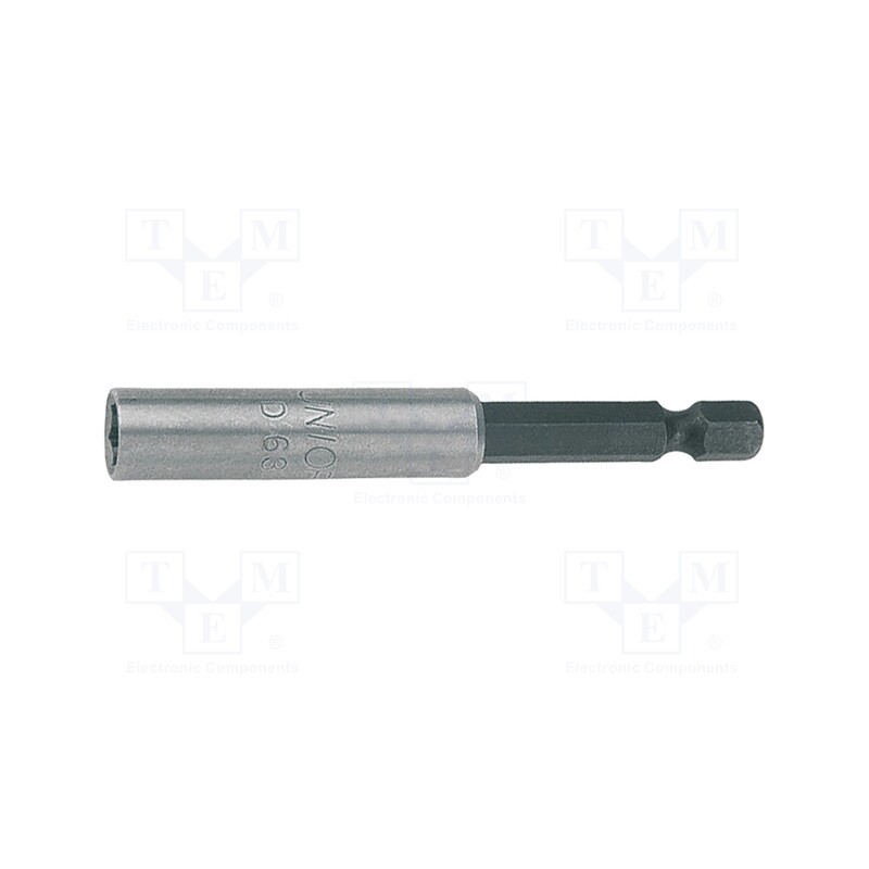 1 pcs x UNIOR - 624053 - Holder, Overall len: 50mm, Mounting: 1/4' (C6,3mm),1/4' (E6,3mm)