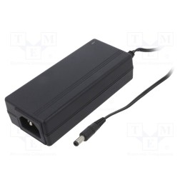 1 pcs x POS - POSC12500D-C14-25 - Power supply: switched-mode, 12VDC, 5A, Out: 5,5/2,5, 60W, desktop