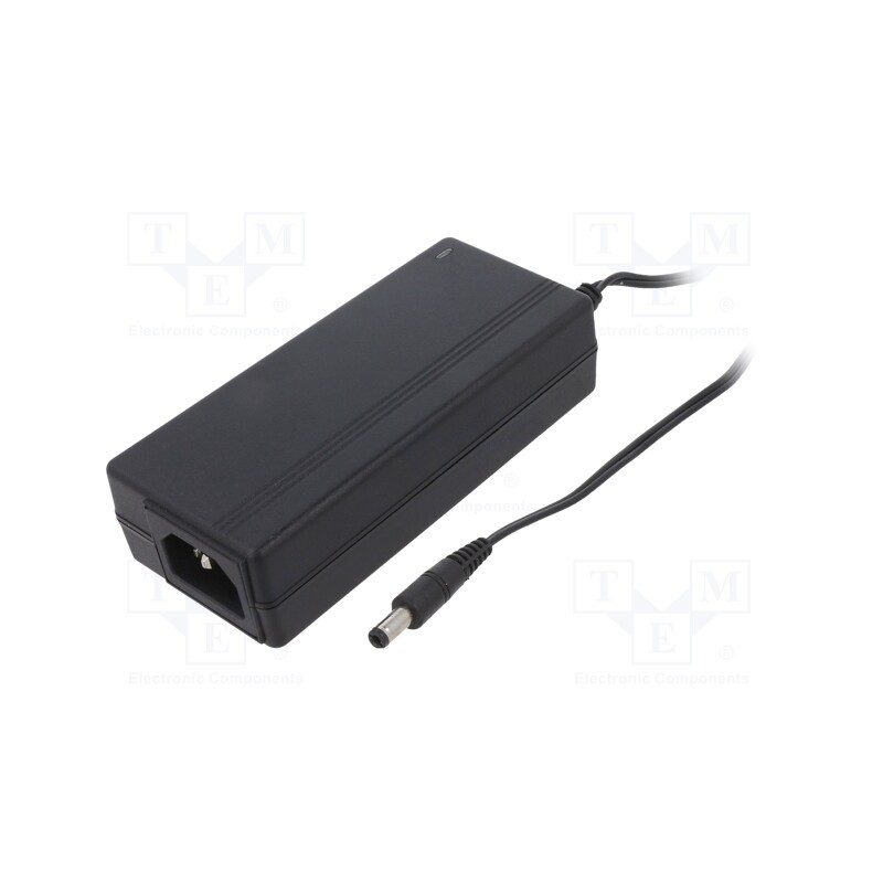 1 pcs x POS - POSC12500D-C14-25 - Power supply: switched-mode, 12VDC, 5A, Out: 5,5/2,5, 60W, desktop