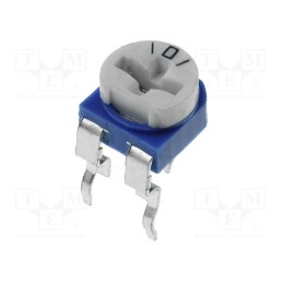 10 pcs x SR PASSIVES - RKT6V-1M - Potentiometer: mounting, single turn,horizontal, 1MΩ, 100mW, ±30%