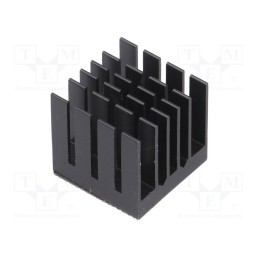1 pcs x Advanced Thermal Solutions - ATS-55210R-C1-R0 - Heatsink: extruded, grilled, BGA, black, L: 21mm, W: 21mm, H: 19.5mm