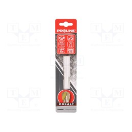 1 set x PROLINE - 78008K - Drill bit, for metal, Ø: 0.8mm, high speed steel cobalt HSS-Co