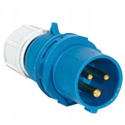 Power plug with 3 pins cee 230v 16a brunner