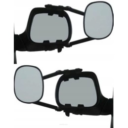 2 pcs. mirrors for towing trailers, left and right