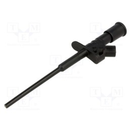 1 pcs x AXIOMET - AX-CP-07-B - Clip-on probe, pincers type, 10A, black, Grip capac: max.4mm, 4mm