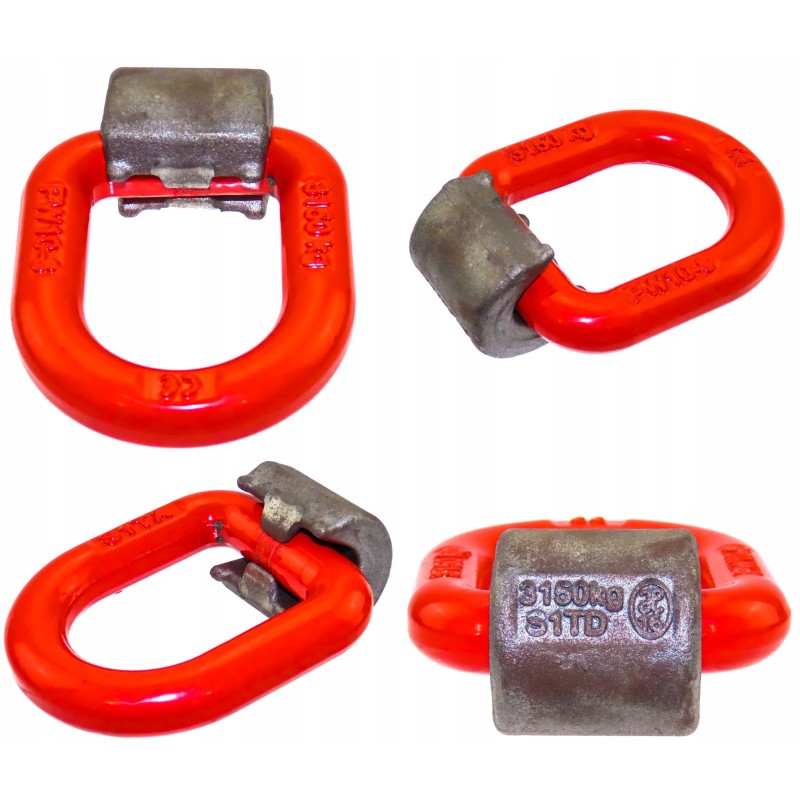 Load attachment point for chain lashings