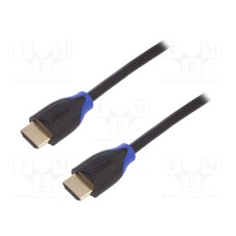 1 pcs x LOGILINK - CH0062 - Cable, HDMI 2.0, HDMI plug,both sides, 2m, black