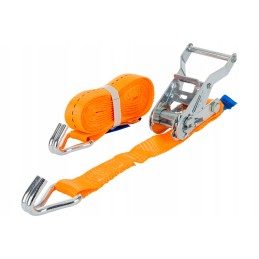 Lashing strap 4m 25mm 1t securing the trailer load