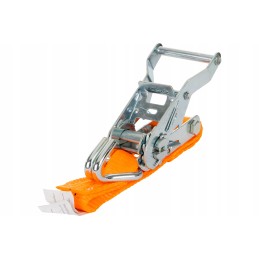 Lashing strap 4m 25mm 1t securing the trailer load