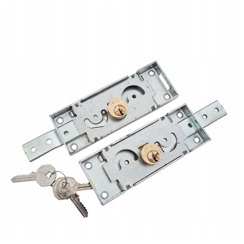 set of expansion closures for fire brigade roller shutters