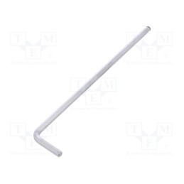 1 pcs x WIHA - 20550 - Wrench, hex key,spherical, HEX 4mm, Overall len: 142mm