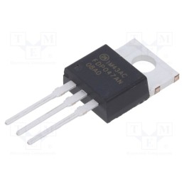 1 pcs x ONSEMI - FDP047AN08A0 - Transistor: N-MOSFET, unipolar, 75V, 80A, 310W, TO220-3