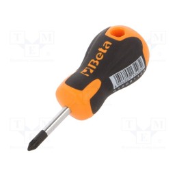 1 pcs x BETA - 12091103 - Screwdriver, Pozidriv®, PZ1, EVOX, Blade length: 30mm
