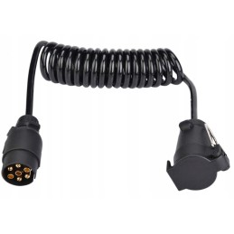 Plug adapter cable for caravans