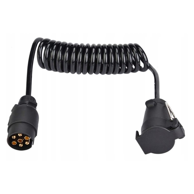 Plug adapter cable for caravans