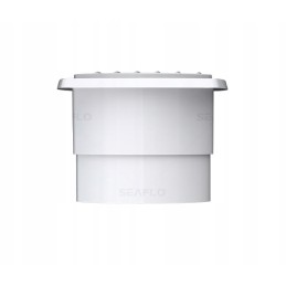 PVC ventilation grille 94 x 94 mm, white