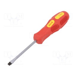 1 pcs x BM GROUP - BM1161 - Screwdriver, slot, for impact, SL 5, Blade length: 75mm