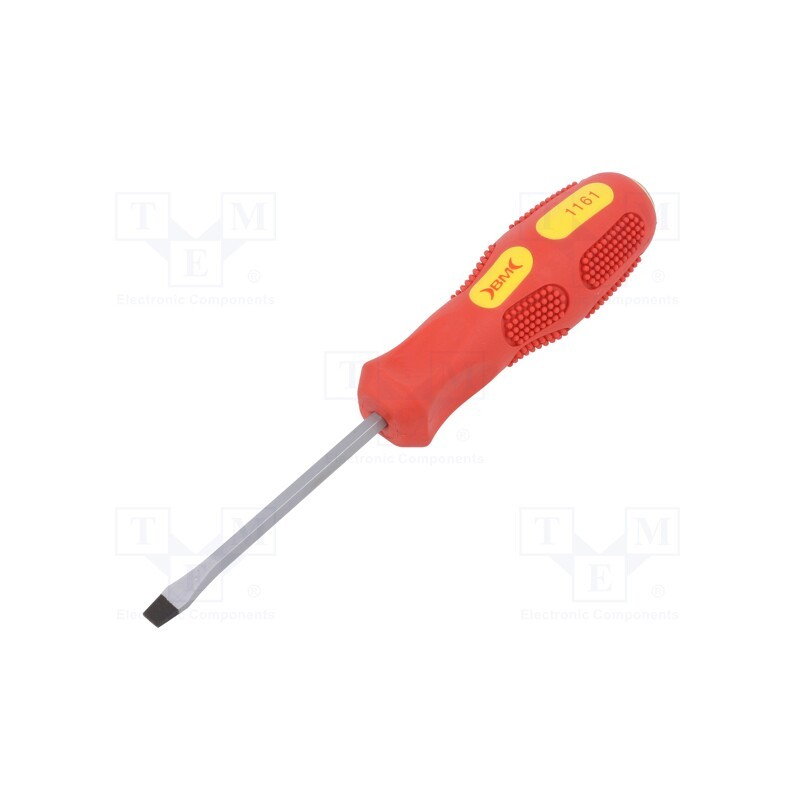 1 pcs x BM GROUP - BM1161 - Screwdriver, slot, for impact, SL 5, Blade length: 75mm