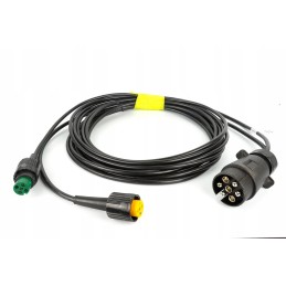 Cable harness 7pin 4m, 7pin bayonet 5pin plug