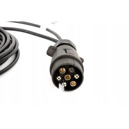 Cable harness 7pin 4m, 7pin bayonet 5pin plug