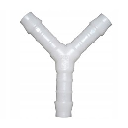 Water tee with a shapely 12mm water connector