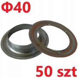 Mesh diameter 40, round, galvanized tarpaulins, 50 pcs