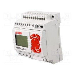 1 pcs x RELPOL - NEED-230AC-22-08-4R-D - Programmable relay, OUT 1: 250VAC/10A, IN: 8, Analog in: 2, OUT: 4