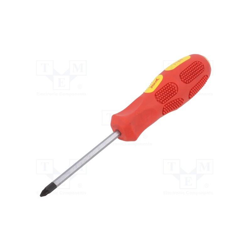 1 pcs x BM GROUP - BM1168 - Screwdriver, Pozidriv®, for impact, PZ1, Blade length: 75mm
