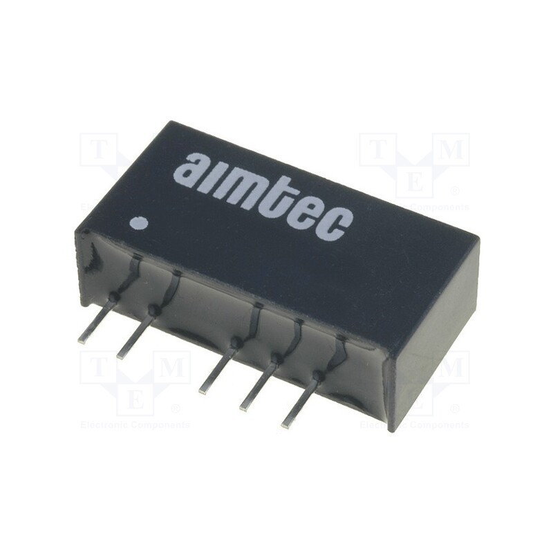 1 pcs x AIMTEC - AM1D-2405SH52Z - Converter: DC/DC, 1W, Uin: 21.6÷26.4V, Uout: 5VDC, Iout: 200mA, SIP7