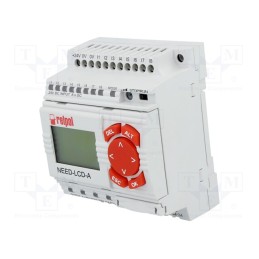 1 pcs x RELPOL - NEED-24DC-22-08-4R-D - Programmable relay, 250VAC/10A, IN: 8, Analog in: 2, OUT: 4, NEED