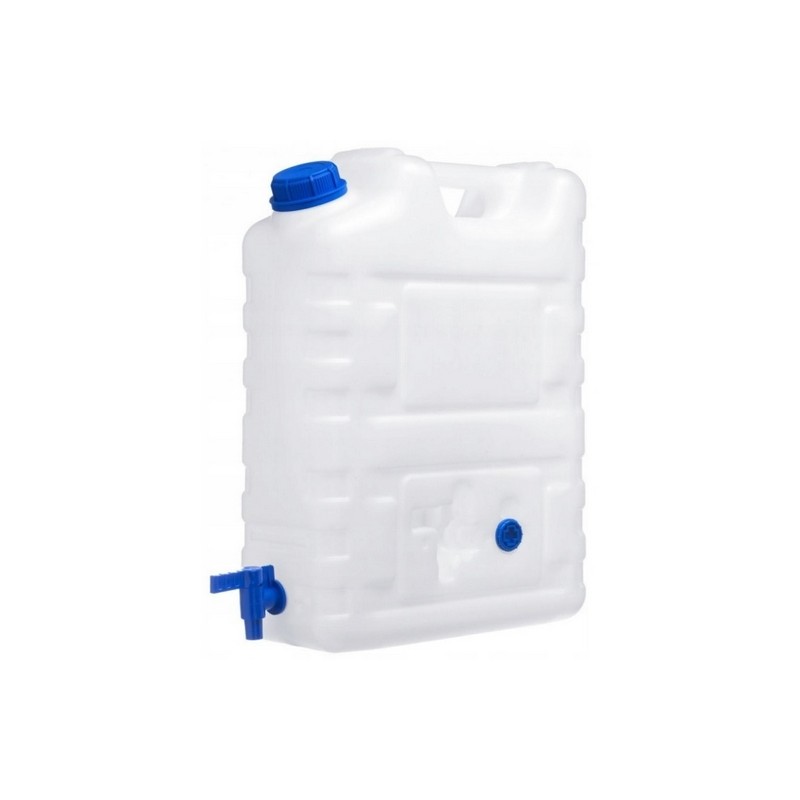 20l water canister with removable tap