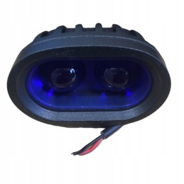 Blue LED work lamp for fork sprayer